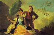 Francisco Jose de Goya The Parasol. painting